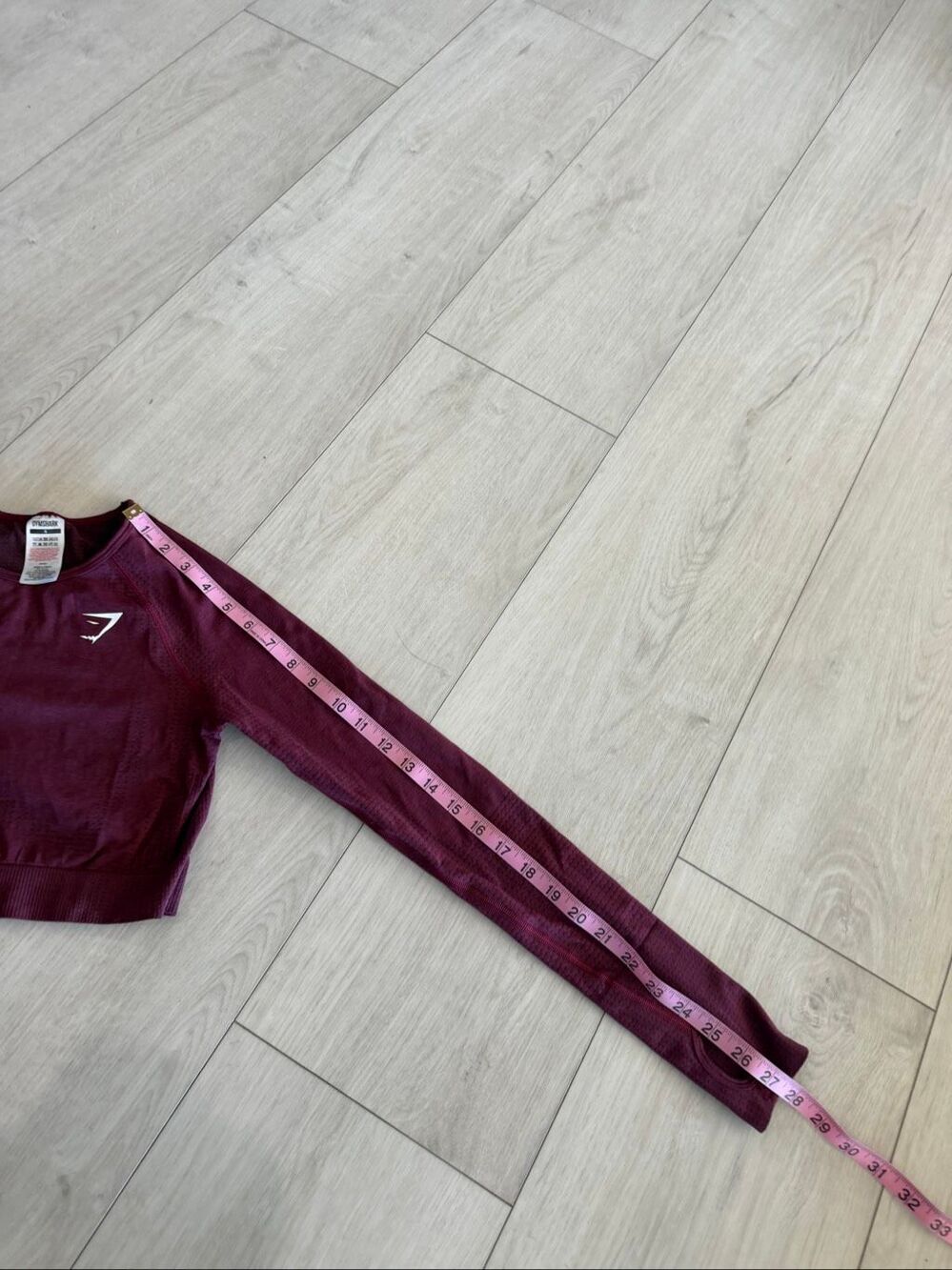 Gymshark women’s long crop top size s - Picture 4 of 6